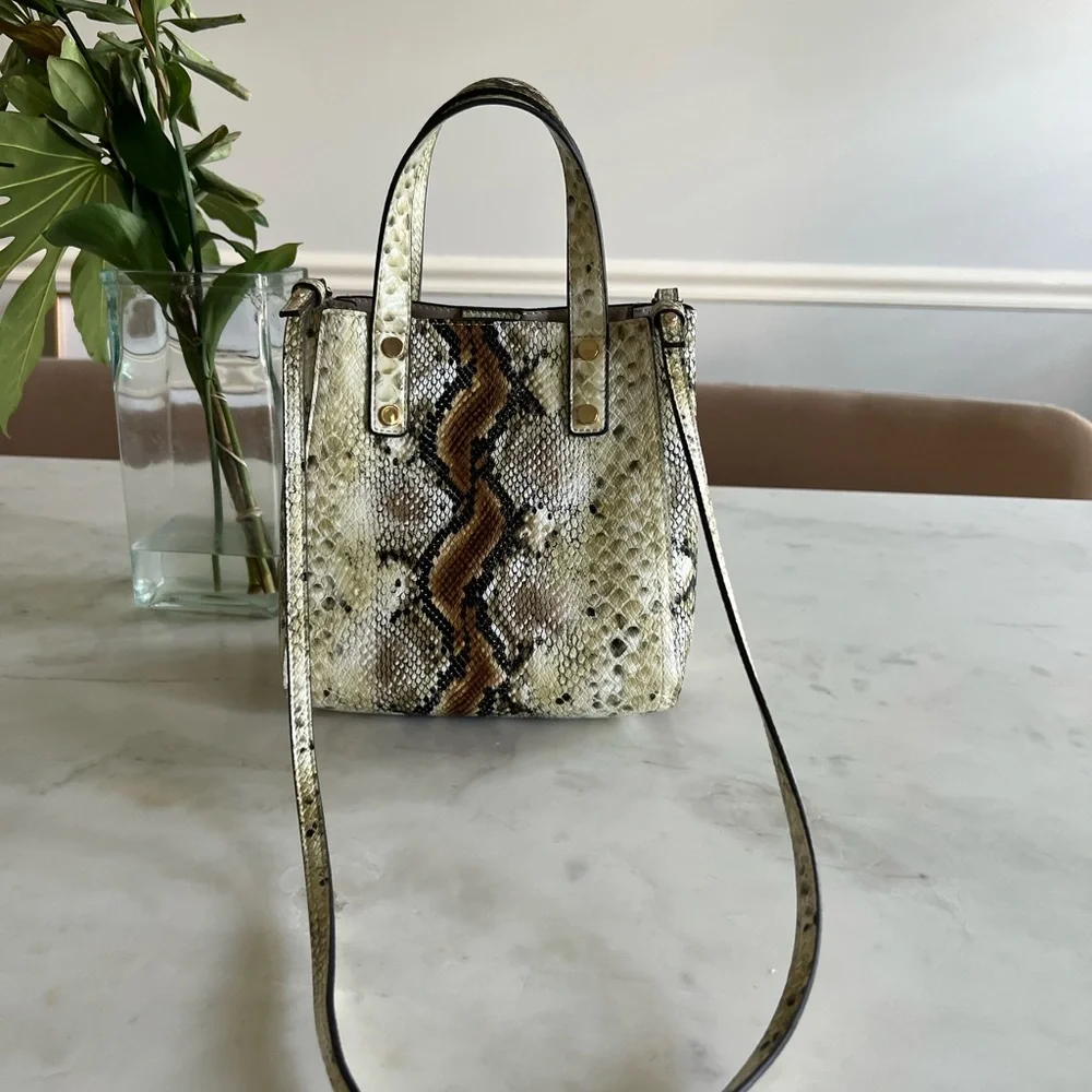 Yellow python purse - Picture 2 of 3